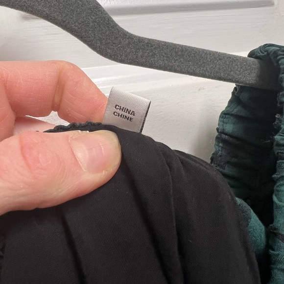 TANYA TAYLOR Georgetta Plaid Peasant Top Size Small - Picture 6 of 10